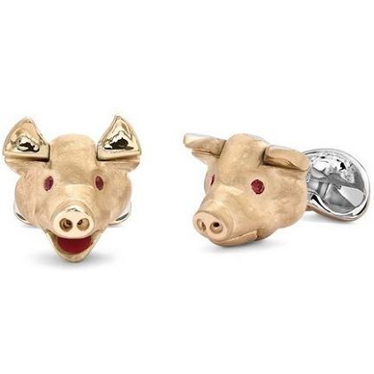 Pig Cufflinks